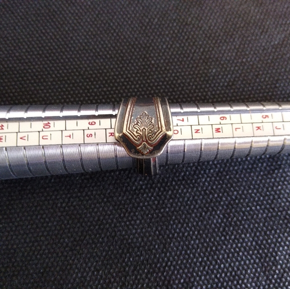 VTG Silver plated Spoon Ring. Size 8 - Picture 4 of 5